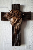 Marcin Lutka – Radom, Krzyż, płaskorzeźba, drewno olcha